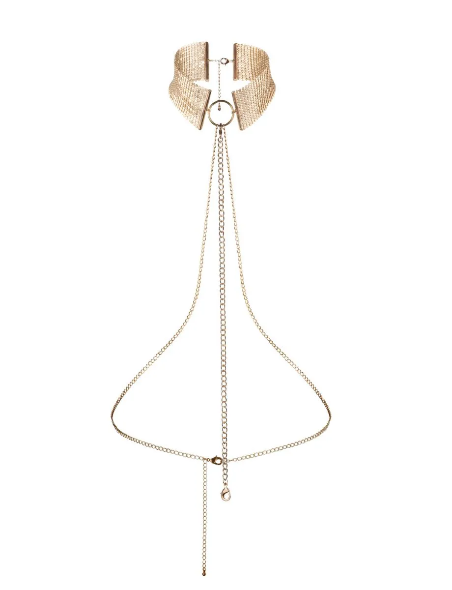 COLLIER DÉSIR MÉTALLIQUE or 