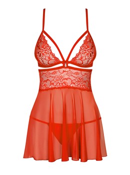 BABYDOLL Rouge XXL 1