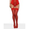 Bas SEXY rouge L/XL 2