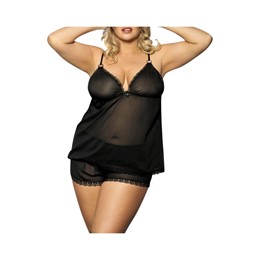 FENDIA Top et Shorty Noir  3XL/4XL