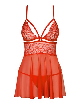 Babydoll rouge S/M